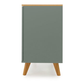 Zelená komoda s nohami z bukového dreva Tenzo Amelia, 162 x 77 cm – Obrázok 7