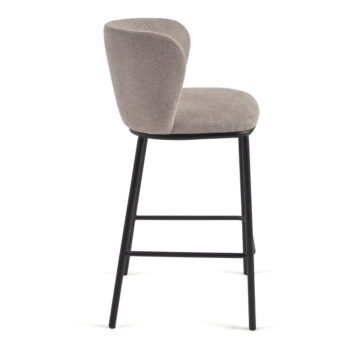 Svetlohnedá barová stolička (výška sedadla 65 cm) Ciselia – Kave Home - Image 2