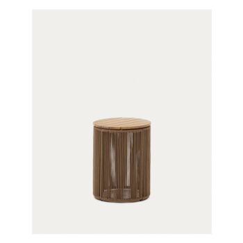 Okrúhly záhradný odkladací stolík ø 40 cm Mesa – Kave Home – Obrázok 3