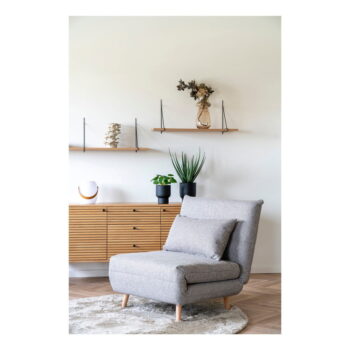 Svetlohnedá sklenená váza (výška 31 cm) – House Nordic – Obrázok 5