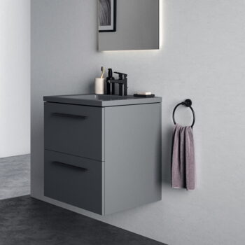 Sivé keramické umývadlo 61x51 cm i.Life B – Ideal Standard - Image 6