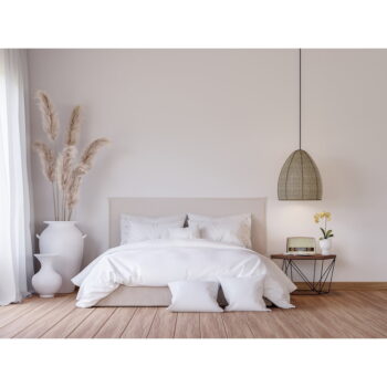 Béžové čalúnené čelo postele 160x100 cm Edmond – Really Nice Things – Obrázok 4