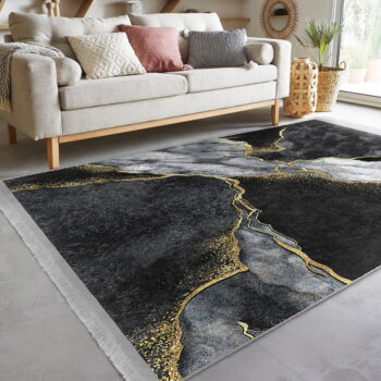 Čierny koberec 120x180 cm - Mila Home - Image 5