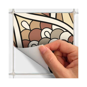Sada 24 nástenných samolepiek Ambiance Wall Stickers Tiles Piura, 10 × 10 cm – Obrázok 4