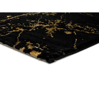 Čierny koberec Universal Gold Marble, 160 x 230 cm - Image 2