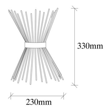 Nástenné svietidlo v zlatej farbe Kirpi – Opviq lights - Image 6