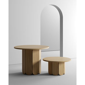 Jedálenský stôl v dubovom dekore Woodman Soft, ø 98 cm – Obrázok 6
