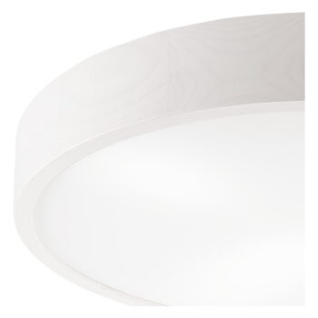 Biele stropné svietidlo so skleneným tienidlom ø 58 cm Eveline – LAMKUR - Image 4