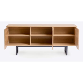 Komoda v dubovom dekore Woodman Mora Diamond, 175 x 75 cm – Obrázok 3