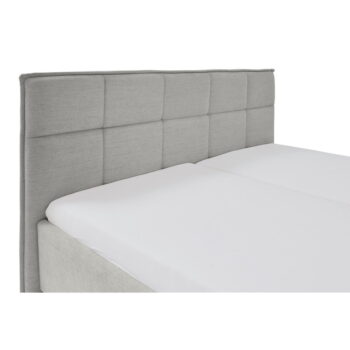 Svetlosivá dvojlôžková posteľ s úložným priestorom s roštom 200x200 cm Paulo – Meise Möbel - Image 6