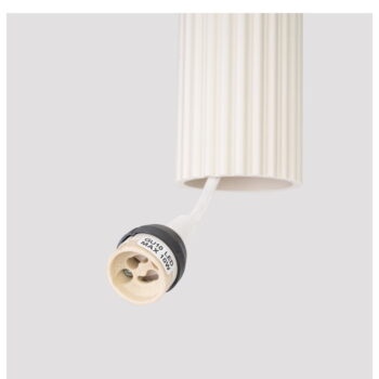 Krémové závesné svietidlo Gleam – Nice Lamps - Image 4