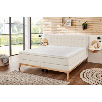 Béžová boxspring posteľ 180x200 cm Westwood – Rojaplast – Obrázok 4