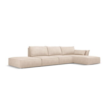 Béžová rohová pohovka (pravý roh) Vanda - Mazzini Sofas - Image 2
