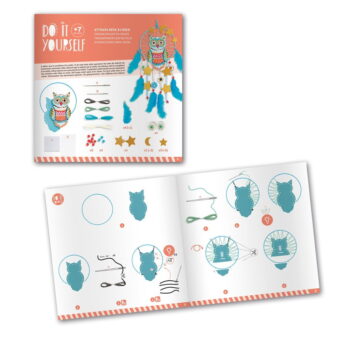 Set na výrobu strážcu snov Djeco Owl - Image 2