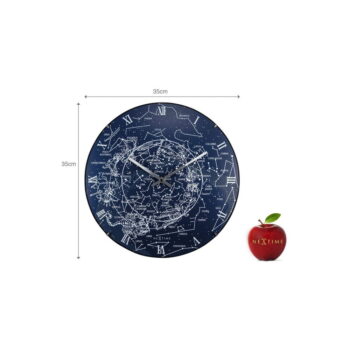 Nástenné hodiny ø 35 cm Milky Way – NeXtime – Obrázok 2