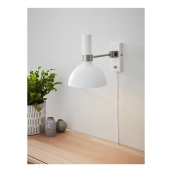 Biela nástenná lampa Markslöjd Larry - Image 2