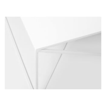 Biely konferenčný stolík CustomForm Memo, 100 × 100 cm - Image 3