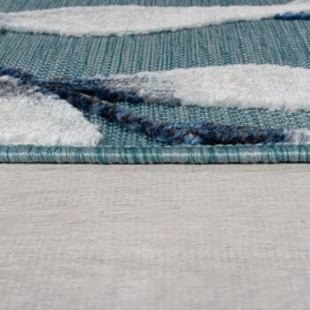 Modrý vonkajší koberec 290x200 cm Willow - Flair Rugs – Obrázok 5