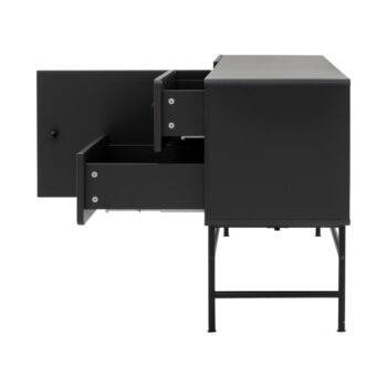 Čierna nízka komoda 68.5x68.5 cm Cocktail - Tenzo - Image 8