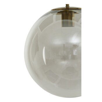 Závesné svietidlo v bronzovej farbe so skleneným tienidlom ø 40 cm Medina – Light & Living – Obrázok 5