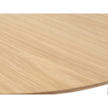 Rozkladací jedálenský stôl s doskou v dubovom dekore v prírodnej farbe 100x190 cm Gallina – Unique Furniture - Image 8