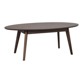 Tmavohnedý konferenčný stolík v dekore duba 65x130 cm Yumi – Rowico – Obrázok 3