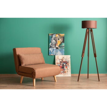Hnedé kreslo Folde – Artie - Image 6