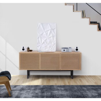 Komoda v dubovom dekore Woodman Mora Diamond, 175 x 75 cm – Obrázok 5