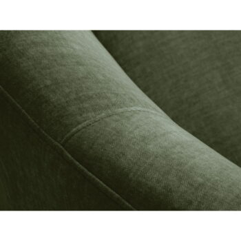 Zelená zamatová asymetrická pohovka Mazzini Sofas Debbie, ľavá - Image 6