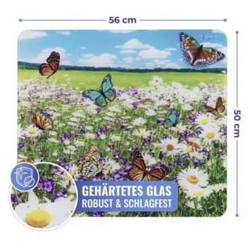 Kryt na stenu pri sporáku z tvrdeného skla 50x56 cm – Maximex - Image 5