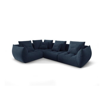 Tmavomodrá rohová pohovka (ľavý roh/do L) Bloom – Micadoni Home – Obrázok 3