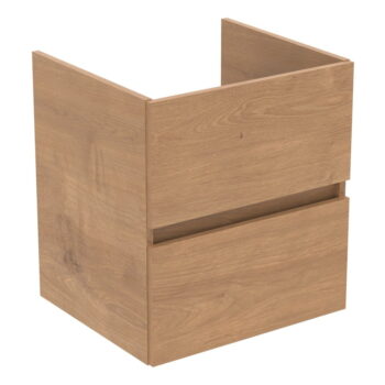 Závesná skrinka pod umývadlo v dekore duba v prírodnej farbe 50x55 cm Eurovit+ – Ideal Standard – Obrázok 2