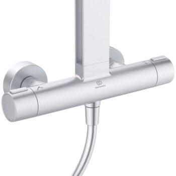 Kovová sprchová súprava v matne striebornej farbe 111 cm ALU+ – Ideal Standard - Image 5
