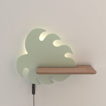 Zelené detské svietidlo Monstera - Candellux Lighting – Obrázok 3