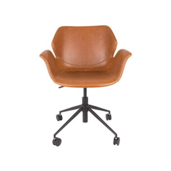 Hnedá kancelárska stolička Zuiver Office Chair Nikki – Obrázok 5