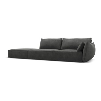 Sivá leňoška (pravý roh) Vanda – Mazzini Sofas – Obrázok 2