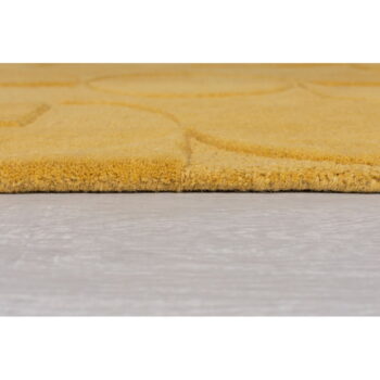 Žltý vlnený okrúhly koberec ø 160 cm Gigi - Flair Rugs – Obrázok 4
