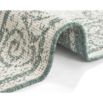 Zeleno-krémový vonkajší koberec NORTHRUGS Cebu, 160 x 230 cm – Obrázok 3