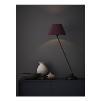 Čierno-fialová stolová lampa Markslöjd Garda - Image 2