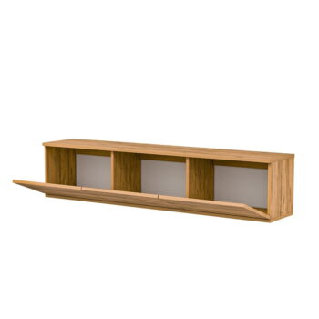 TV stolík v dekore borovice v prírodnej farbe 160x35x32 cm Neon – Kalune Design - Image 3