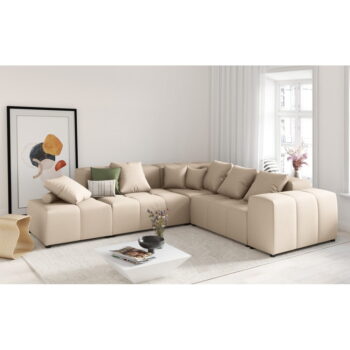 Béžový modul pohovky Rome - Cosmopolitan Design - Image 7