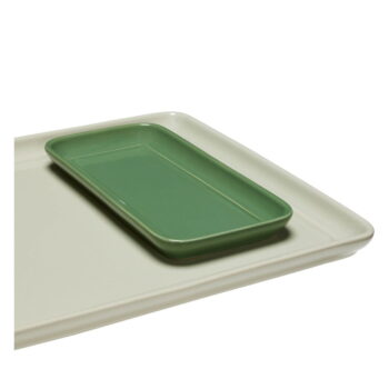 Keramické dekoratívne tácky v súprave 2 ks 26x35 cm Amare – Hübsch – Obrázok 8