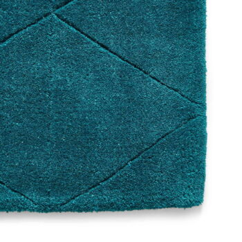 Smaragdovozelený vlnený koberec Think Rugs Kasbah, 150 x 230 cm – Obrázok 6