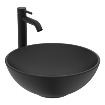 Matne čierne keramické okrúhle umývadlo ø 41 cm Strada O – Ideal Standard - Image 3