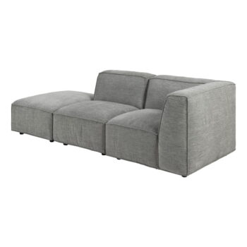 Svetlosivá modulárna lenoška Bonami Selection Fairfield, ľavý roh - Image 11