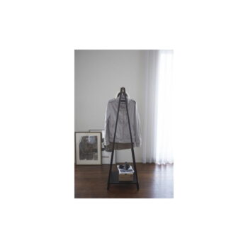 Čierny kovový stojan na oblečenie Tower – YAMAZAKI – Obrázok 3