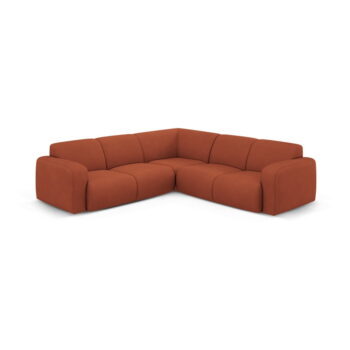 Oranžová rohová pohovka (variabilná/do L) Molino – Micadoni Home - Image 2