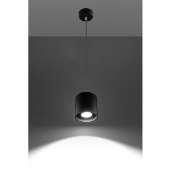 Čierne závesné svietidlo Nice Lamps Roda - Image 4