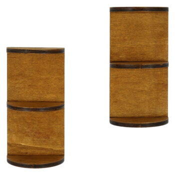 Poschodová polica v prírodnej farbe v súprave 2 ks 15 cm Pillar – Kalune Design