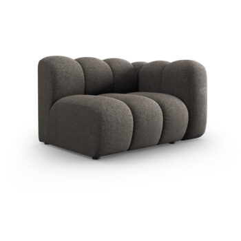 Tmavosivý modul pohovky (pravý roh) Lupine – Micadoni Home - Image 2